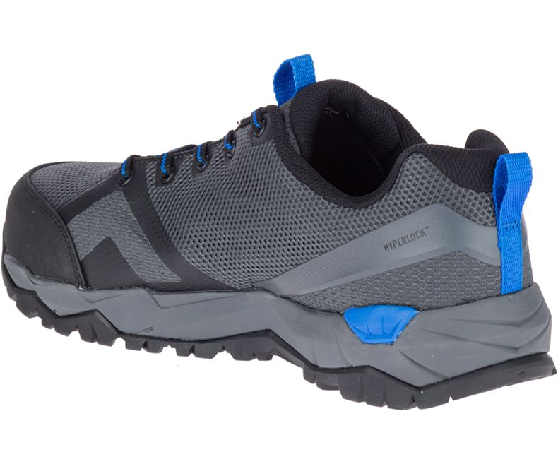 Merrell Fullbench 2 SD Steel Varvas Työ Shoe Miesten Työkengät Harmaat | 34547M-2WG