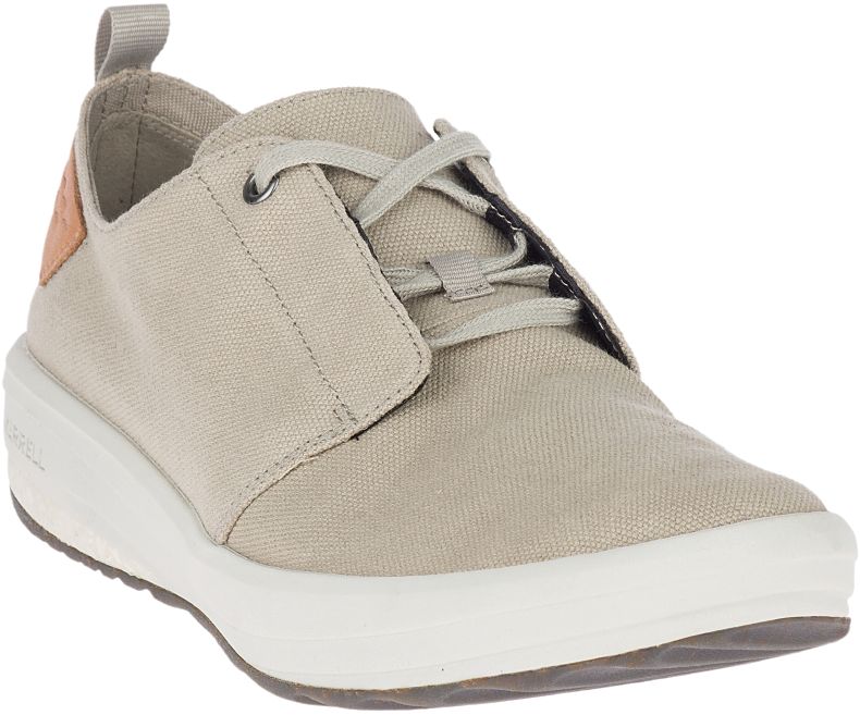 Merrell Gridway Canvas Miesten Vapaa-ajan Kengät Beige | 41285M-2CB