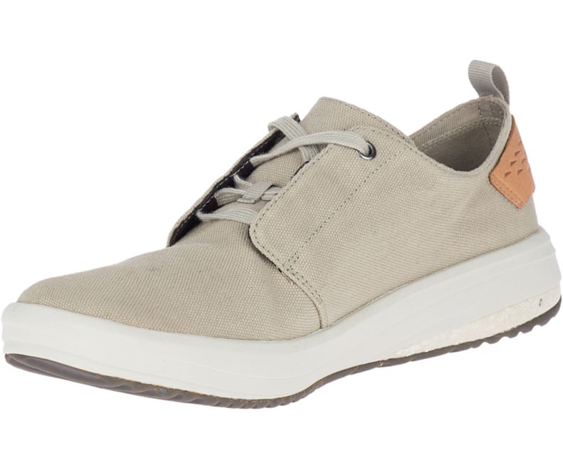 Merrell Gridway Canvas Miesten Vapaa-ajan Kengät Beige | 41285M-2CB