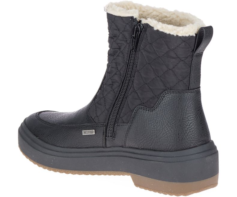 Merrell Holly Bluff Vedenpitävät Naisten Vaelluskengät Mustat | 41664W-1HB