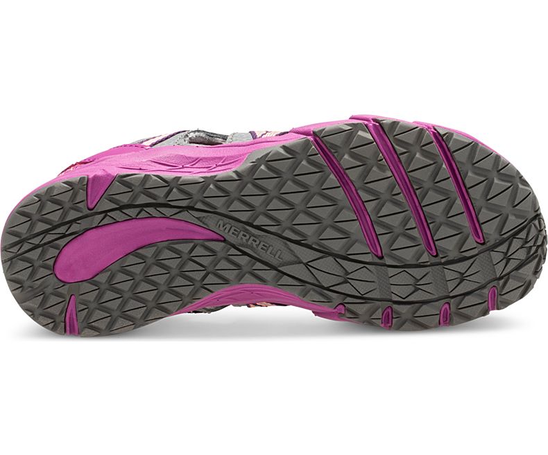 Merrell Hydro Choprock Sandal Lasten Sandaalit Harmaat Violetit | 38789B-1SG