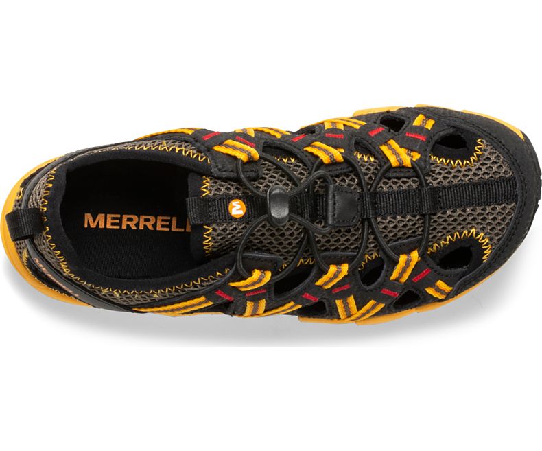 Merrell Hydro Choprock Sandal Lasten Sandaalit Mustat Oranssi | 38789B-2SB