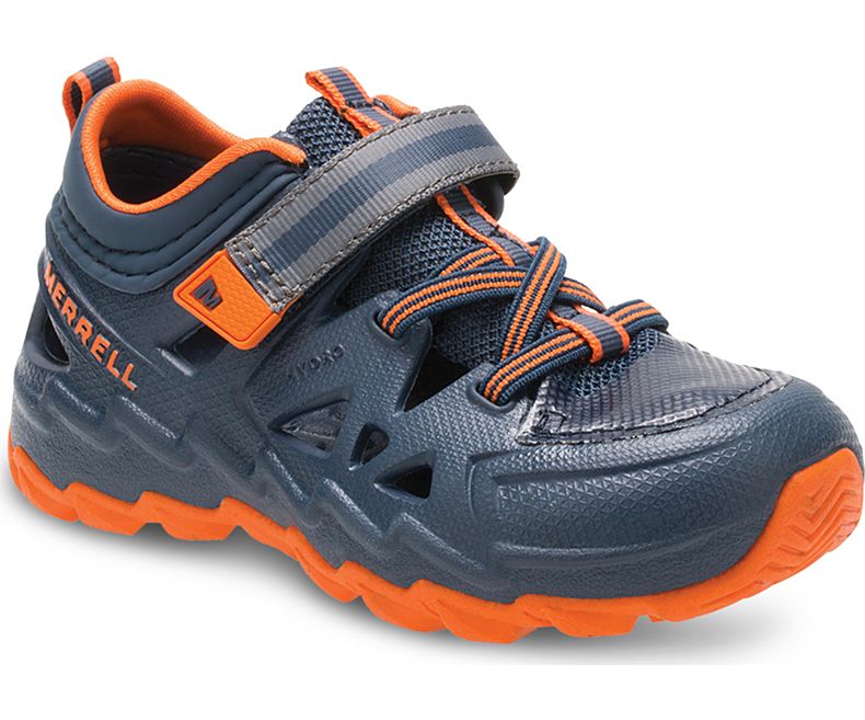 Merrell Hydro Jr. 2.0 Sneaker Sandal Lasten Sandaalit Laivastonsininen Oranssi | 31318B-1SN