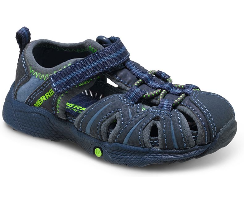 Merrell Hydro Jr. Sandal Lasten Sandaalit Laivastonsininen Vihreä | 15518B-1SN