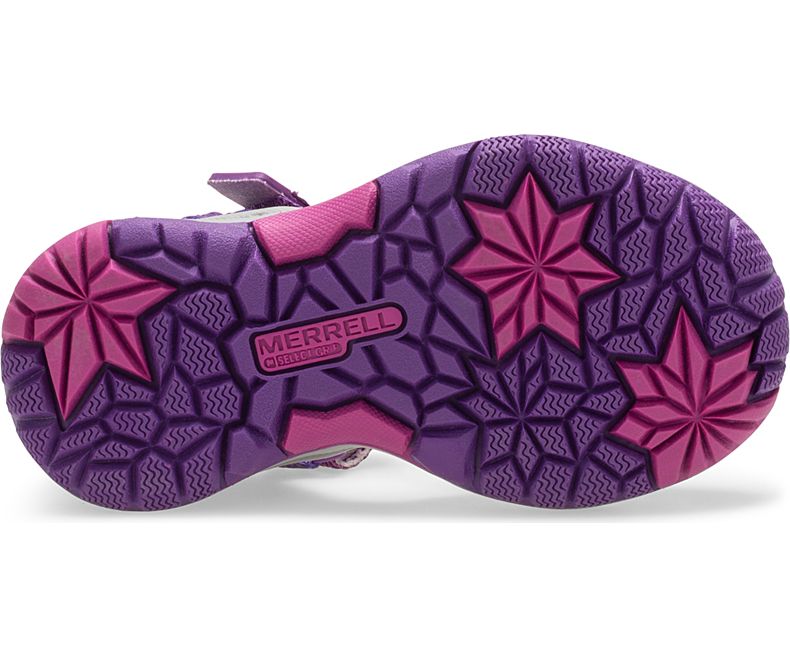 Merrell Hydro Monarch Jr. 2.0 Sandal Lasten Sandaalit Pinkki Violetit | 31320B-1SR