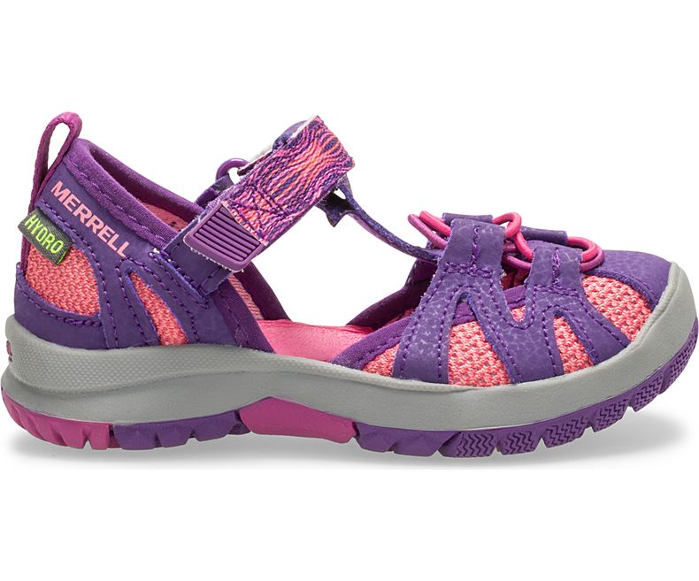 Merrell Hydro Monarch Jr. 2.0 Sandal Lasten Sandaalit Pinkki Violetit | 31320B-1SR