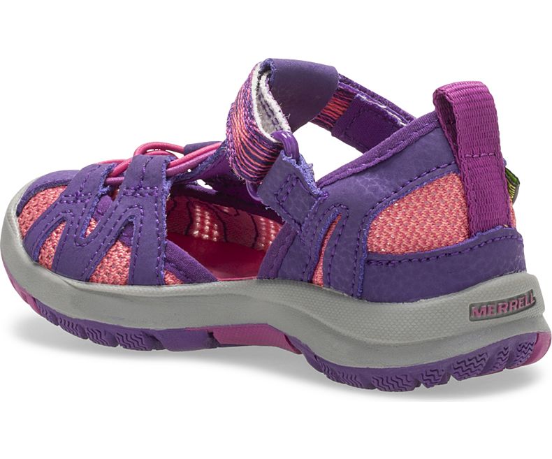 Merrell Hydro Monarch Jr. 2.0 Sandal Lasten Sandaalit Pinkki Violetit | 31320B-1SR