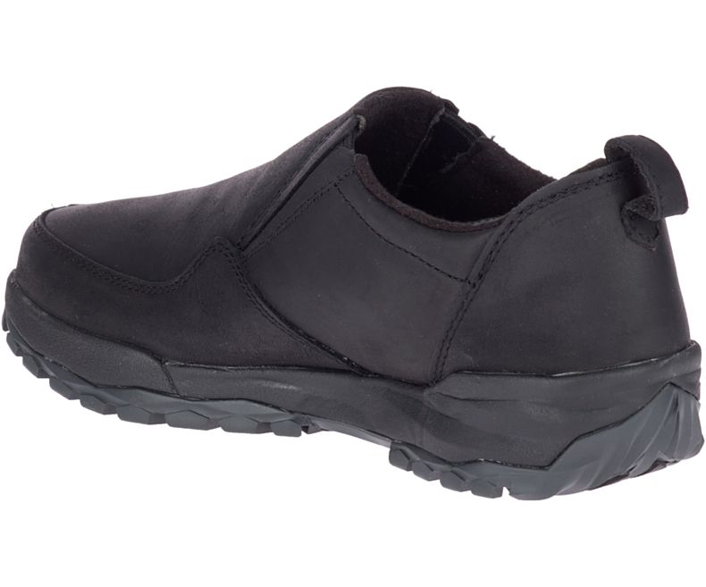 Merrell Icepack Guide Moc Polar Vedenpitävät Naisten Slip On Kengät Mustat | 41578W-1SB