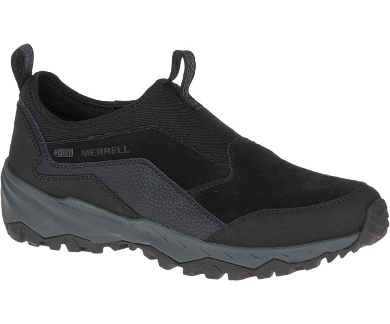 Merrell Icepack Moc Polar Vedenpitävät Miesten Vapaa-ajan Kengät Mustat | 35132M-2CB