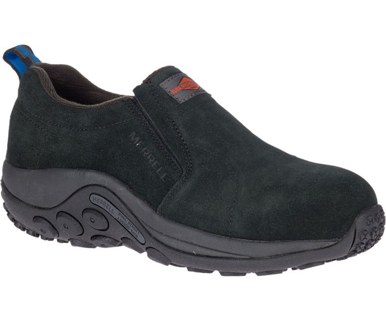 Merrell Jungle Moc Alloy Varvas Työ Shoe Naisten Työkengät Mustat | 40843W-1WB