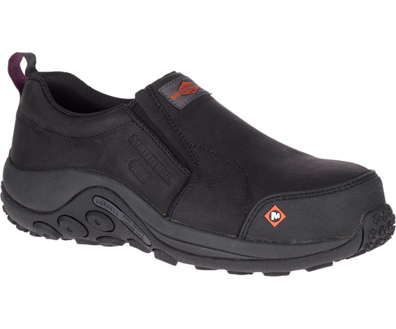 Merrell Jungle Moc ESD Comp Varvas Työ Shoe Naisten Työkengät Mustat | 32731W-1WB