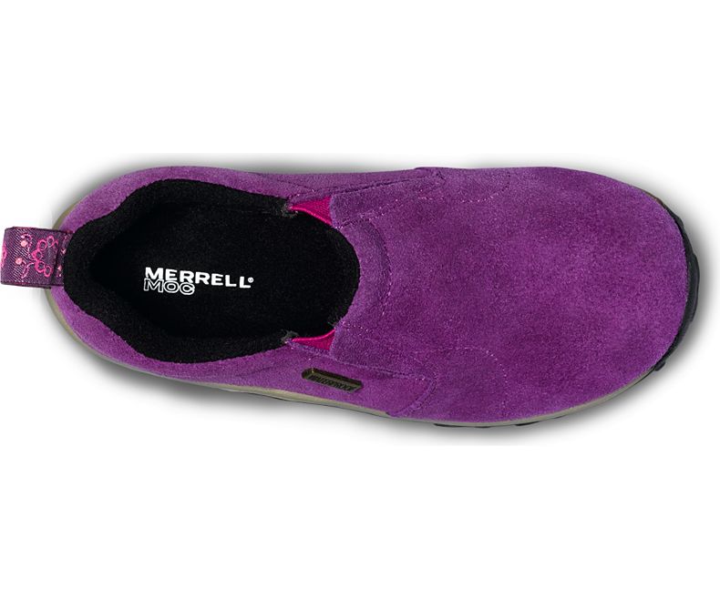 Merrell Jungle Moc Frosty Vedenpitävät Lasten Tennarit Tummanfuksia | 28216K-1SD