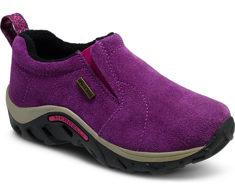 Merrell Jungle Moc Frosty Vedenpitävät Lasten Tennarit Tummanfuksia | 28216K-1SD