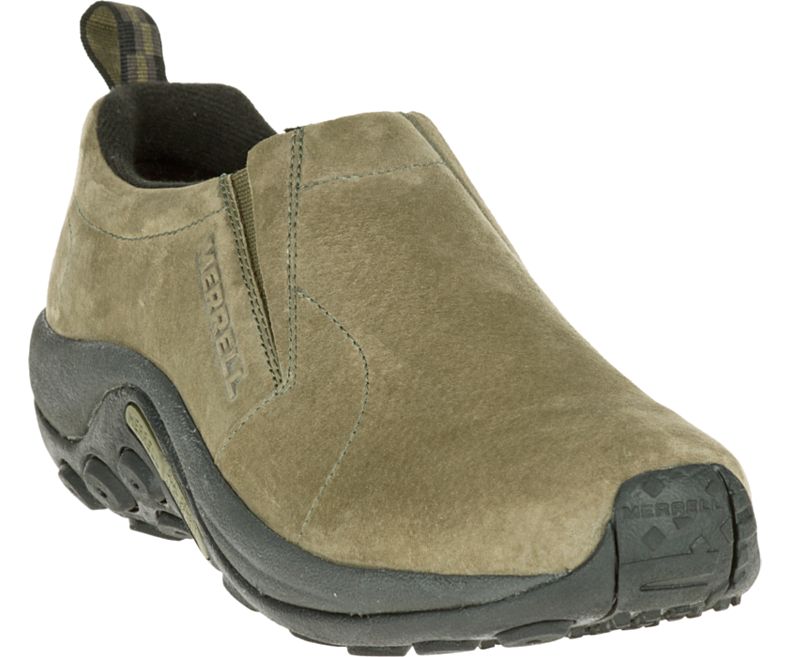 Merrell Jungle Moc Miesten Slip On Kengät Oliivinvihreä | 17703M-2SO