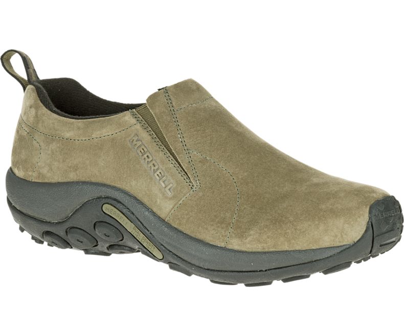 Merrell Jungle Moc Miesten Slip On Kengät Oliivinvihreä | 17703M-2SO