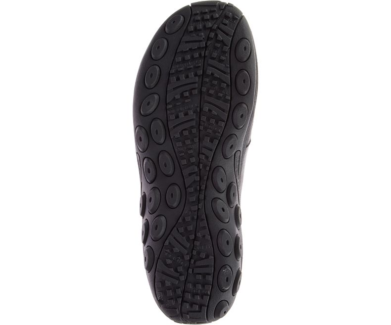 Merrell Jungle Moc Nahkaiset 2 Miesten Slip On Kengät Mustat | 39618M-2SA