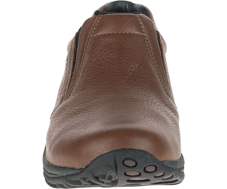 Merrell Jungle Moc Nahkaiset Miesten Slip On Kengät Ruskea | 17704M-2SB