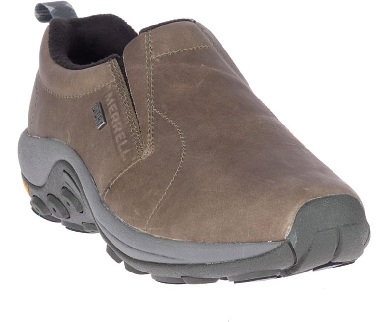 Merrell Jungle Moc Nahkaiset Vedenpitävät Ice+ Miesten Vaelluskengät Ruskea | 35236M-2HB