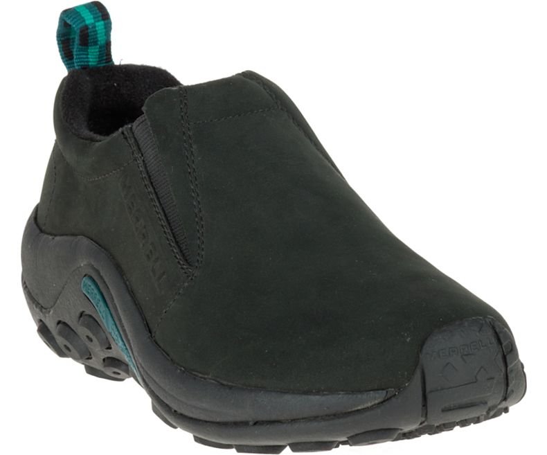 Merrell Jungle Moc Nubuck Naisten Slip On Kengät Mustat | 16255W-1SB