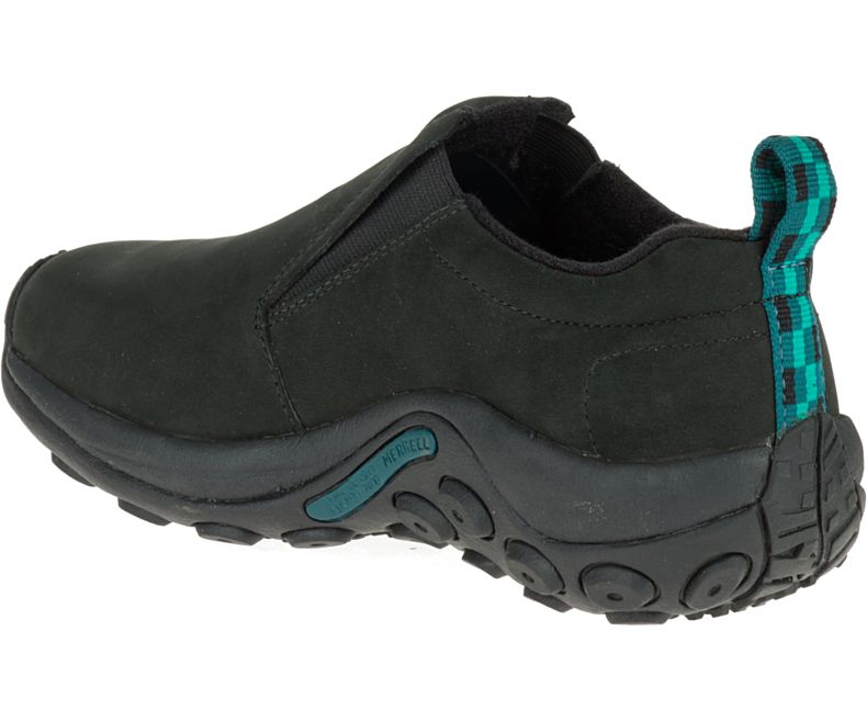 Merrell Jungle Moc Nubuck Naisten Slip On Kengät Mustat | 16255W-1SB