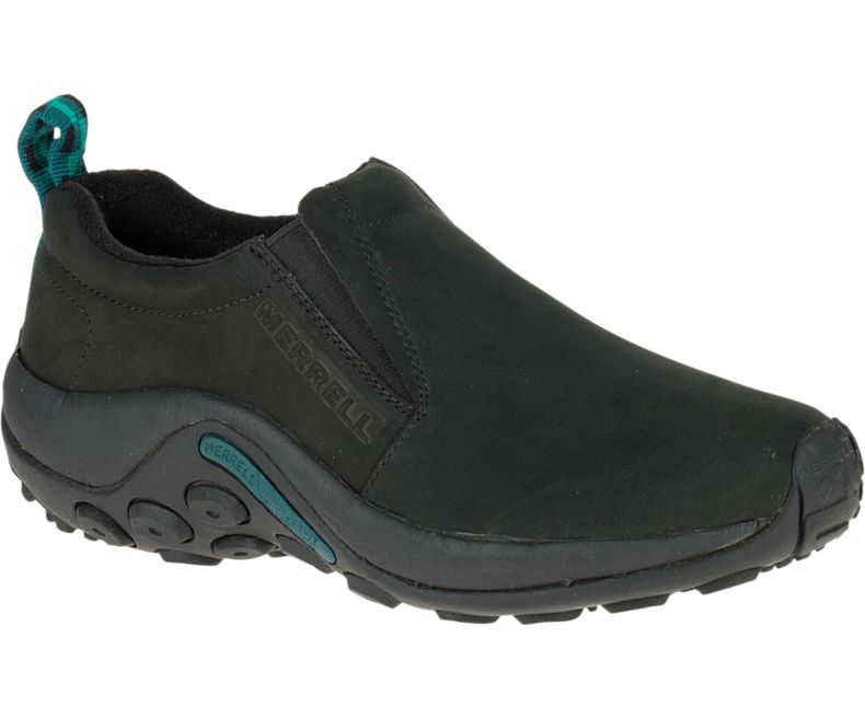 Merrell Jungle Moc Nubuck Naisten Slip On Kengät Mustat | 16255W-1SB