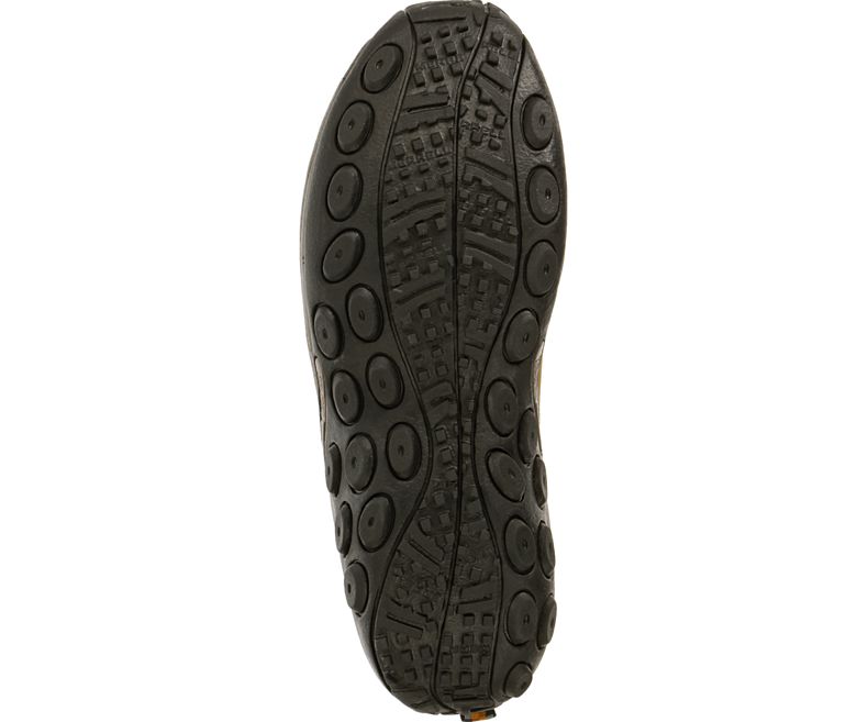 Merrell Jungle Moc Nubuck Vedenpitävät Leveät Leveys Miesten Pistokkaat Ruskea | 16955M-2CB