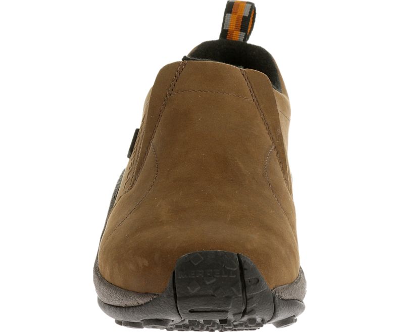 Merrell Jungle Moc Nubuck Vedenpitävät Miesten Slip On Kengät Ruskea | 16954M-2SB