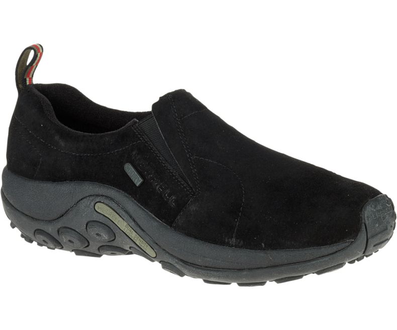 Merrell Jungle Moc Vedenpitävät Miesten Pistokkaat Mustat | 16959M-2CB