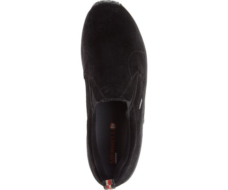 Merrell Jungle Moc Vedenpitävät Miesten Slip On Kengät Mustat | 16959M-2SB