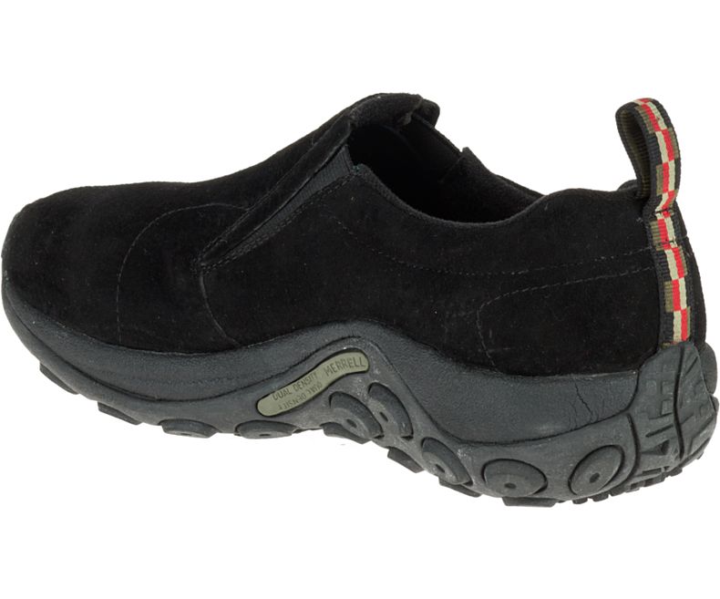 Merrell Jungle Moc Vedenpitävät Miesten Slip On Kengät Mustat | 16959M-2SB