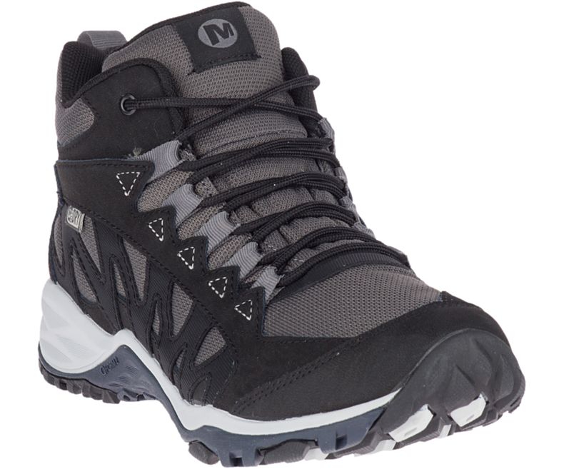 Merrell Lulea Mid Vedenpitävät Naisten Vaelluskengät Mustat | 41506W-1HB