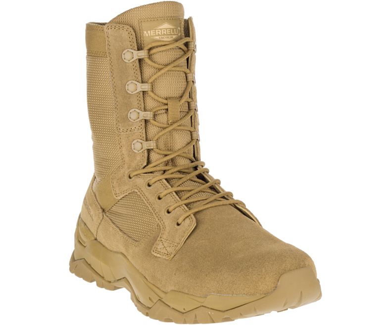 Merrell MQC Tactical Boot Leveät Leveys Miesten Työsaappaat Khaki | 34546M-2WK