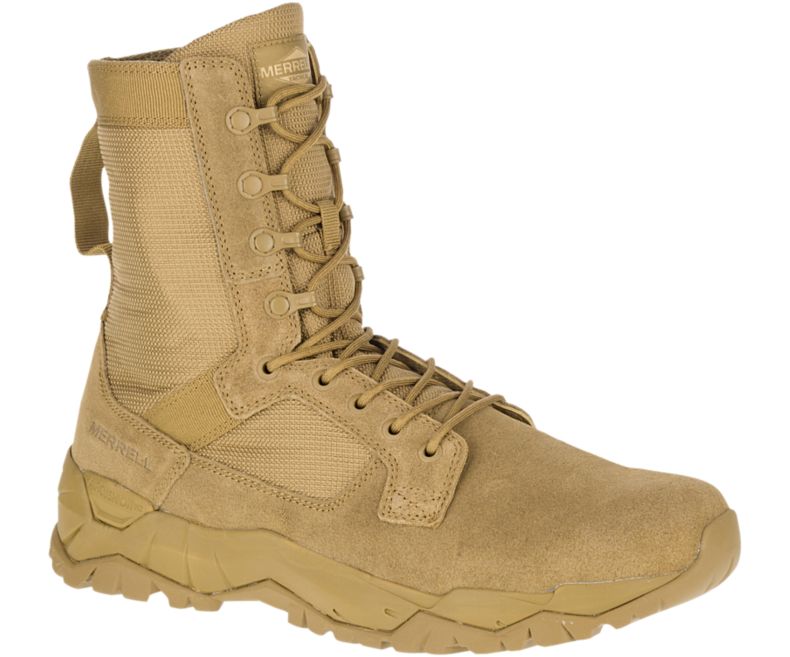 Merrell MQC Tactical Boot Leveät Leveys Miesten Työsaappaat Khaki | 34546M-2WK