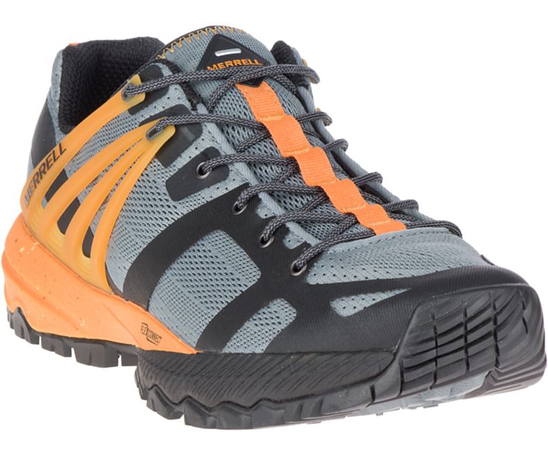 Merrell MQM Ace Miesten Vaelluskengät Harmaat Oranssi | 36121M-2HG