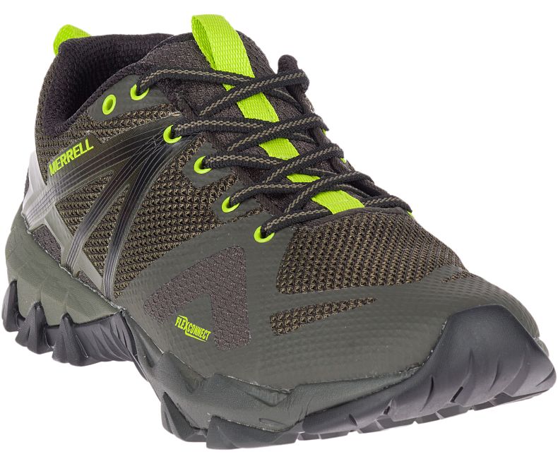 Merrell MQM Flex GORE -TEX® Miesten Vaelluskengät Oliivinvihreä | 30851M-2HF