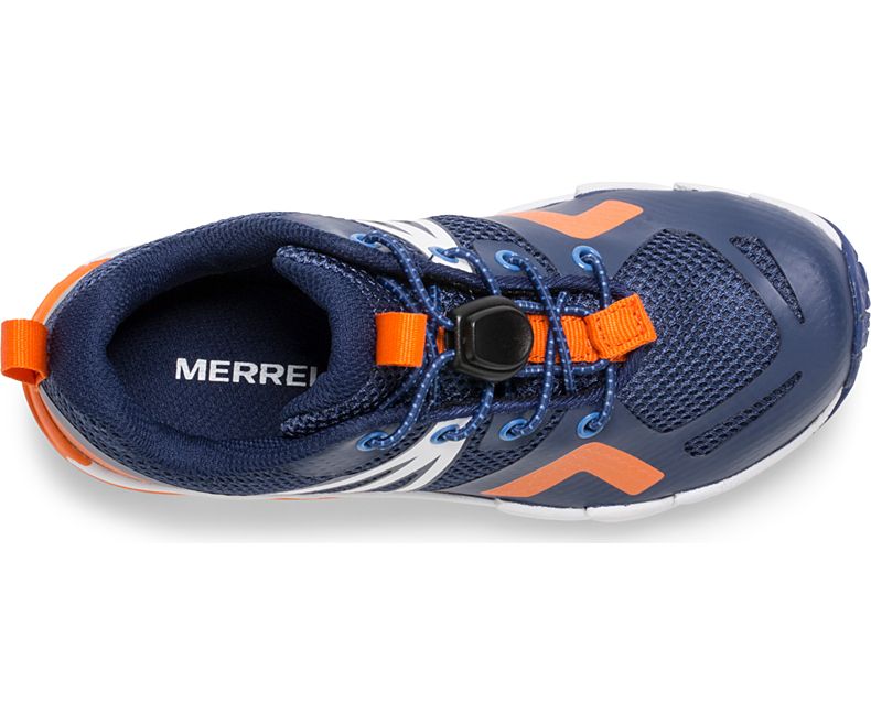 Merrell MQM Flex Low Sneaker Lasten Tennarit Laivastonsininen Oranssi | 41012K-1SN