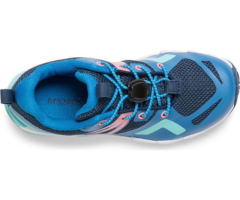 Merrell MQM Flex Low Sneaker Lasten Tennarit Turkoosi Pinkki | 41012K-1ST