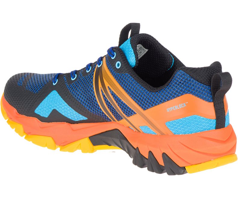 Merrell MQM Flex Miesten Vaelluskengät Sininen Oranssi | 30852M-2HO