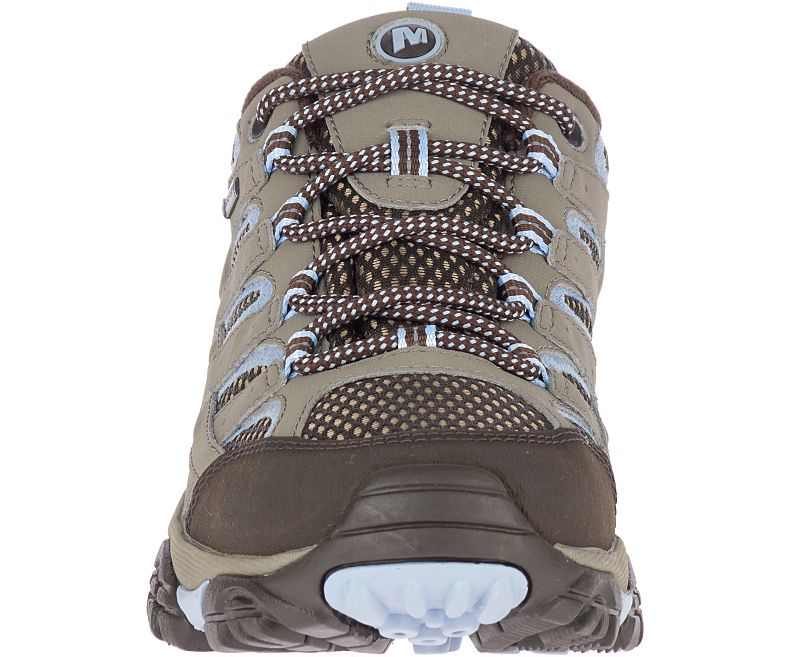 Merrell Moab 2 GORE -TEX® Naisten Vaelluskengät Ruskea Vaaleansininen | 27941W-1HB