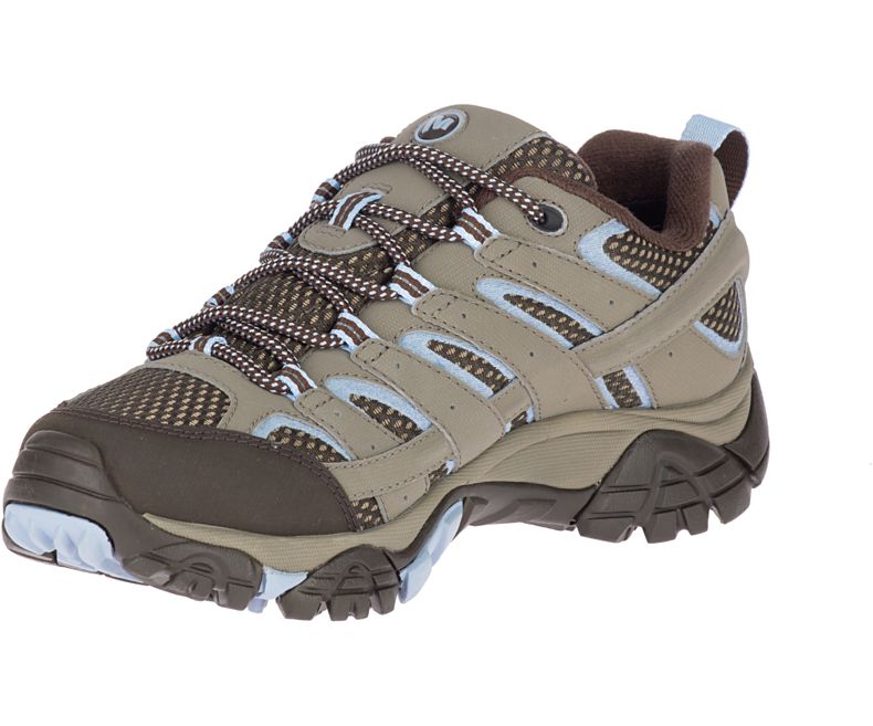 Merrell Moab 2 GORE -TEX® Naisten Vaelluskengät Ruskea Vaaleansininen | 27941W-1HB