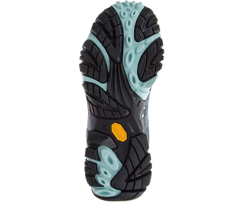 Merrell Moab 2 Mid GORE -TEX® Leveät Leveys Naisten Vaelluskengät Vihreä | 27875W-1HG