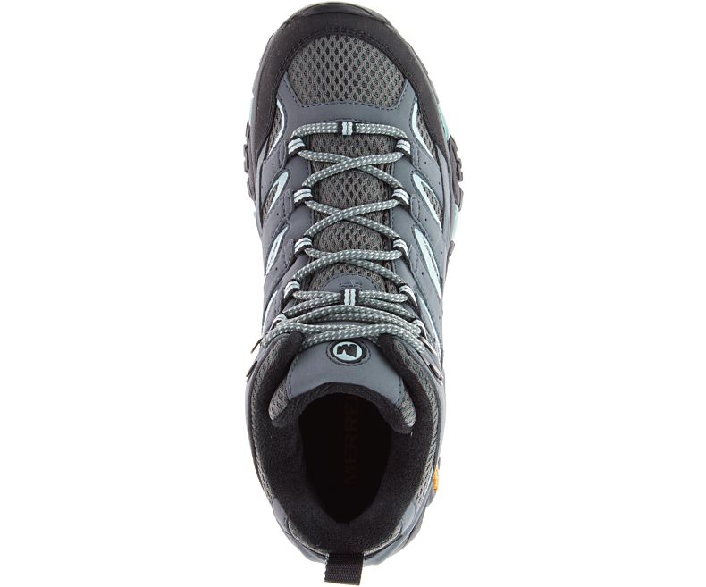 Merrell Moab 2 Mid GORE -TEX® Leveät Leveys Naisten Vaelluskengät Vihreä | 27875W-1HG