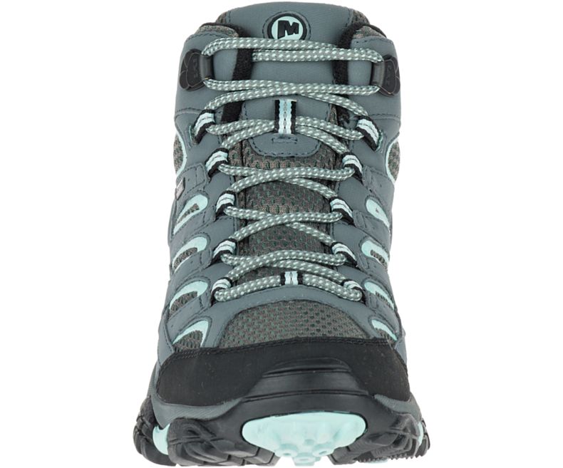 Merrell Moab 2 Mid GORE -TEX® Leveät Leveys Naisten Vaelluskengät Vihreä | 27875W-1HG