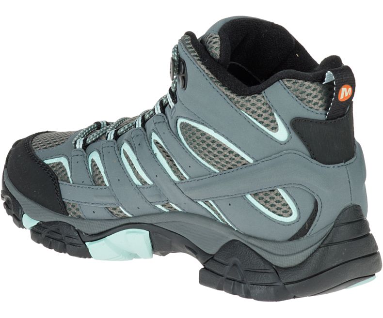 Merrell Moab 2 Mid GORE -TEX® Leveät Leveys Naisten Vaelluskengät Vihreä | 27875W-1HG