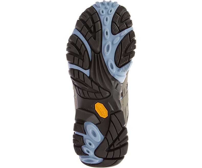 Merrell Moab 2 Mid GORE -TEX® Naisten Vaelluskengät Ruskea Vaaleansininen | 27874W-1HB