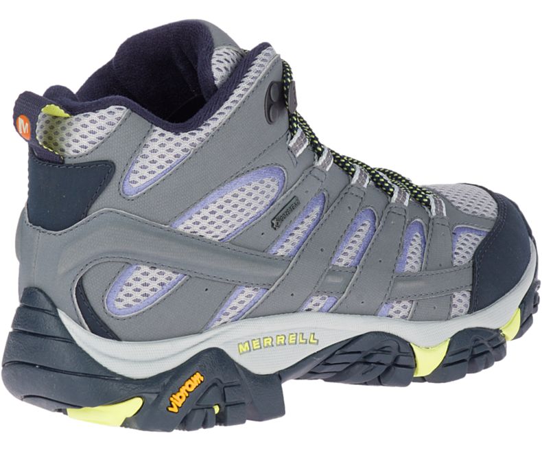 Merrell Moab 2 Mid GORE -TEX® Naisten Vaelluskengät Laivastonsininen Harmaat | 27874W-1HN