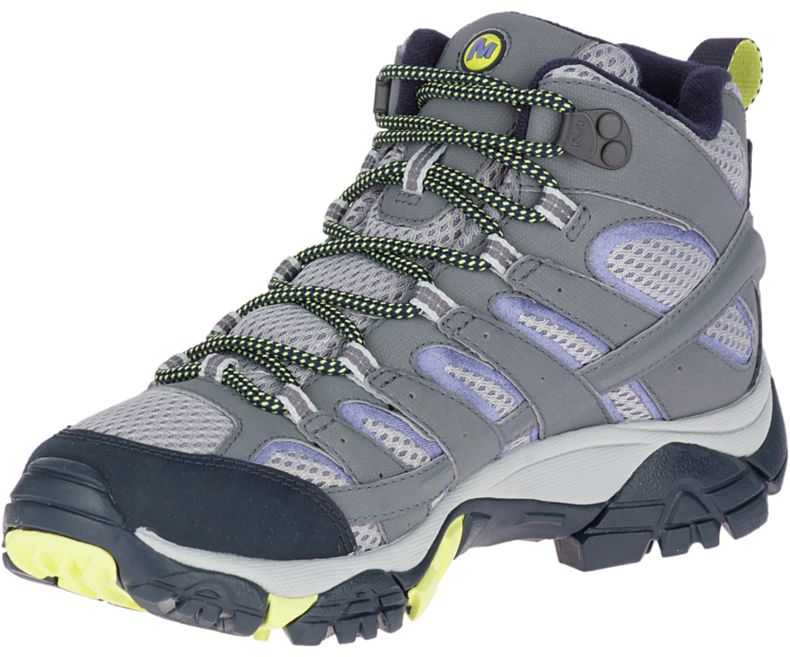 Merrell Moab 2 Mid GORE -TEX® Naisten Vaelluskengät Laivastonsininen Harmaat | 27874W-1HN