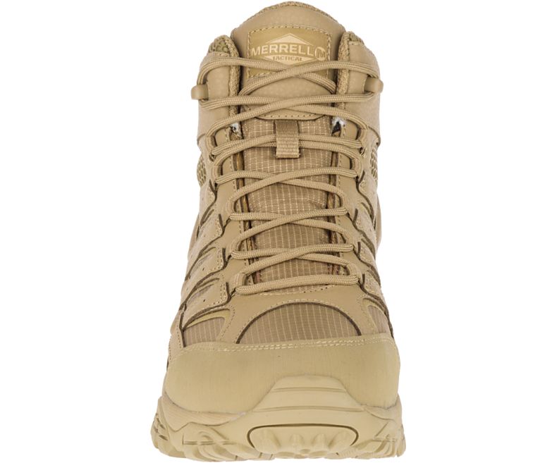 Merrell Moab 2 Mid Tactical Boot Leveät Leveys Miesten Taktiset Saappaat Khaki | 34542M-2TK