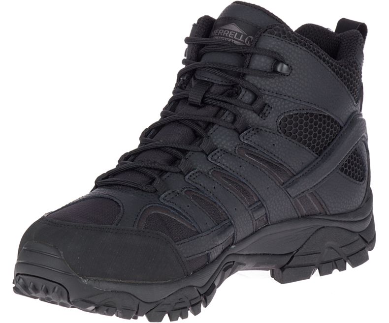 Merrell Moab 2 Mid Tactical Boot Miesten Työsaappaat Mustat | 34541M-2WB