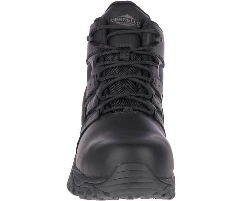 Merrell Moab 2 Mid Tactical Response Vedenpitävät Comp Varvas Työ Boot Miesten Taktiset Saappaat Mustat | 40846M-2TB